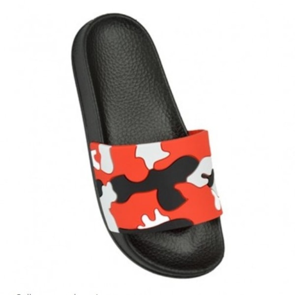 Sand Rocks Boys Camo Sliders 13 Barn UK Röd Red 13 Child UK