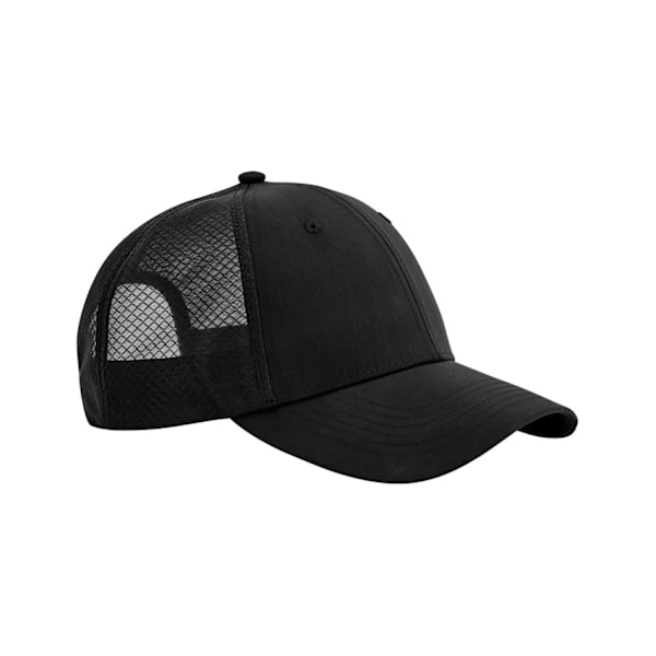 Beechfield Technical Mesh Trucker Cap One Size Svart Black One Size