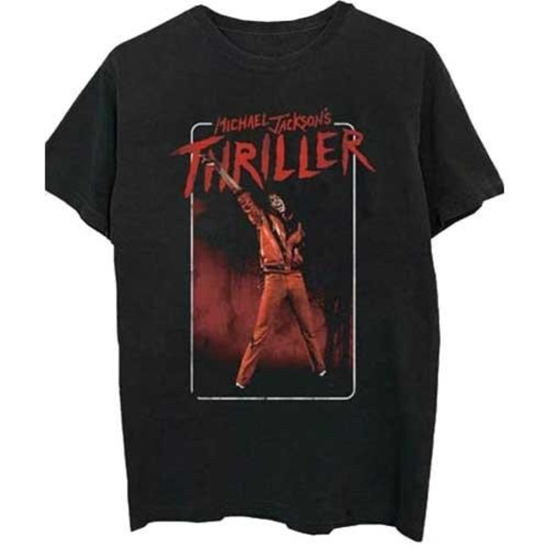 Michael Jackson Unisex Vuxen Thriller Suit Bomull T-shirt M Svart Black M