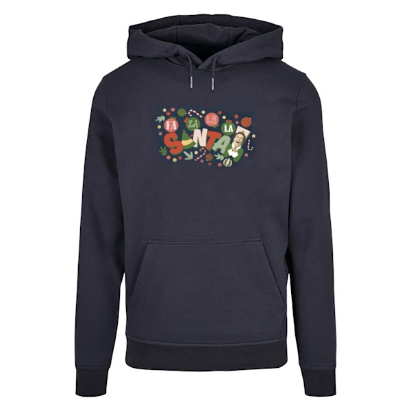 Elf Dam/Damer Santa Fa La La Hoodie 3XL Marinblå Navy Blue 3XL