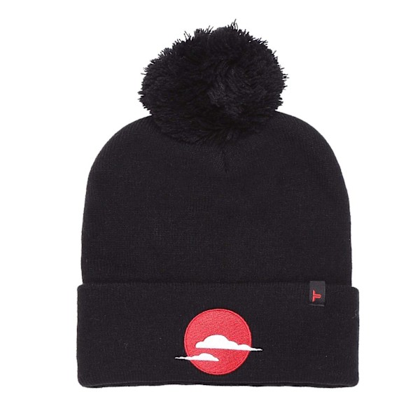 Tokyo Time Unisex Vuxen Japan Bobble Mössa One Size Svart/Röd Black/Red One Size