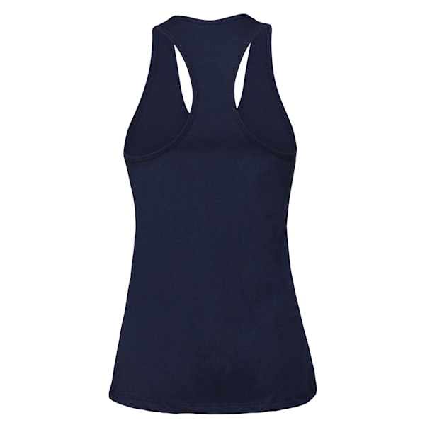 Bella + Canvas Dam/Dam Racerback Tank Top L Marinblå Navy Blue L