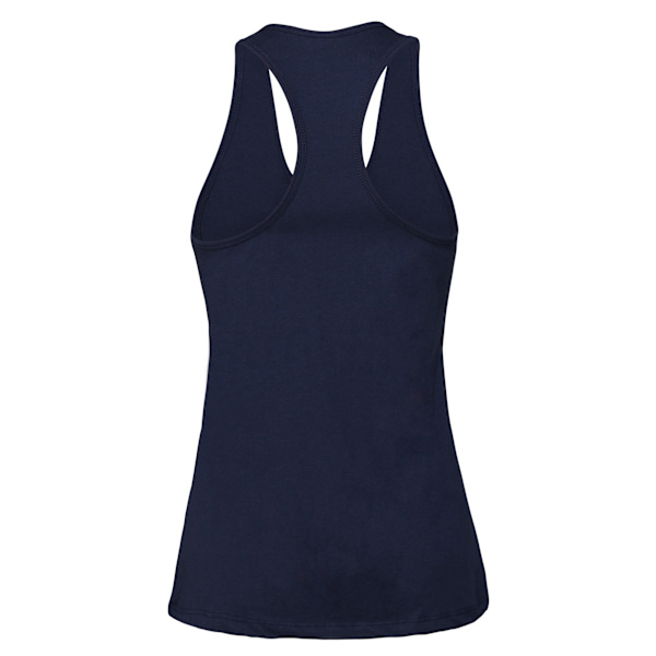 Bella + Canvas Dam/Dam Racerback Tank Top XL Marinblå Navy Blue XL