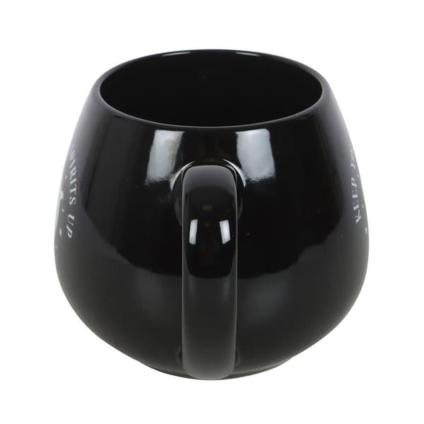 Something Different Keep Your Spirits Up Spöke Rund 500ml Mugg Black One Size