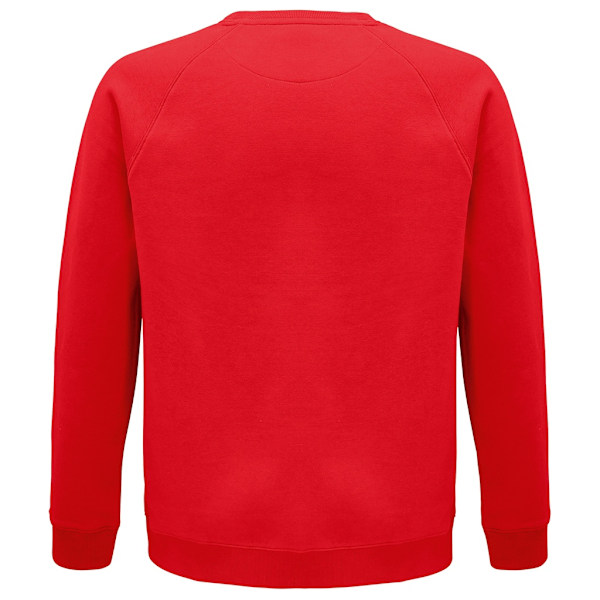 SOLS Unisex Vuxen Space Ekologisk Raglan Sweatshirt XXL Röd Red XXL