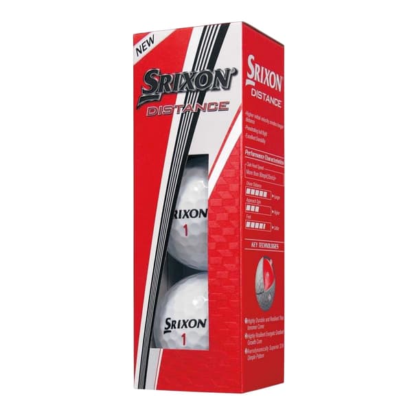 Srixon Distance Golfbollar (12-pack) En Storlek Vit White One Size