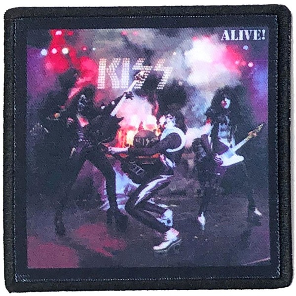 Kiss Alive! Standard strykjärnsmärke En storlek Flerfärgad Multicoloured One Size