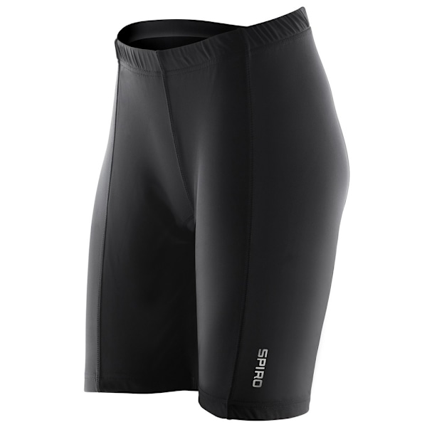 Spiro Dam/Damcykelbyxor Vadderade Cykelshorts 14 UK Svart Black 14 UK