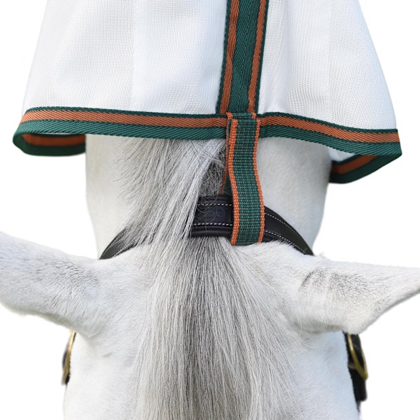 Weatherbeeta Comfitec Tyro Combo Neck Hästflugtäcke 6´ 6 Vit White/Green/Burnt Orange 6´ 6