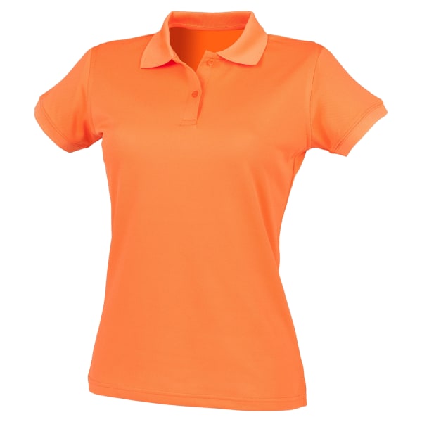 Henbury Dam/Damer Coolplus® Monterad Poloskjorta 2XL Bränd Ora Burnt Orange 2XL