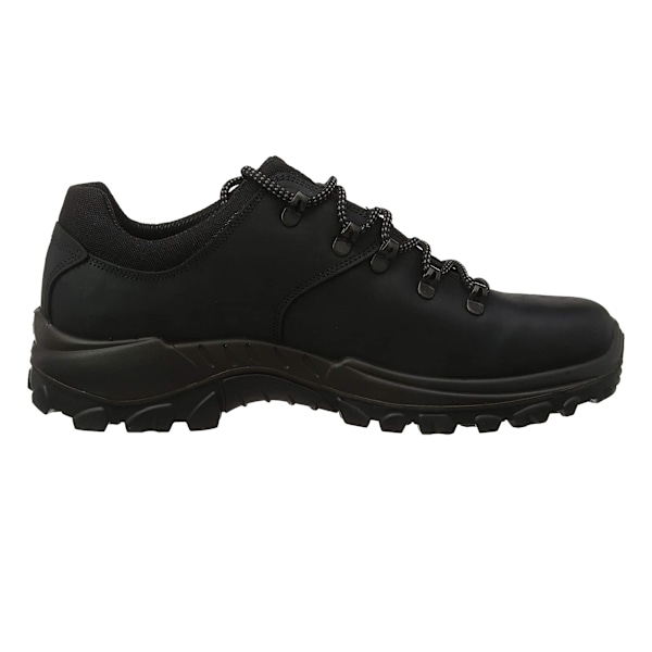 Grisport Unisex Vuxen Vaxat Läder Vandringsskor 4 UK Svart Black 4 UK