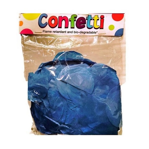 Oaktree Tissue Paper Rund Konfetti En Storlek Mörkblå Dark Blue One Size