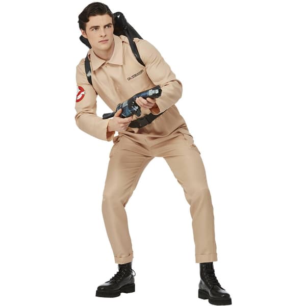 Ghostbusters Kostymset för män S Beige Beige S