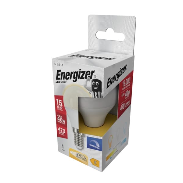 Energizer E14/SES LED Golf-lampa En Storlek, En Storlek Opal/Opal Opal/Opal One Size, One Size
