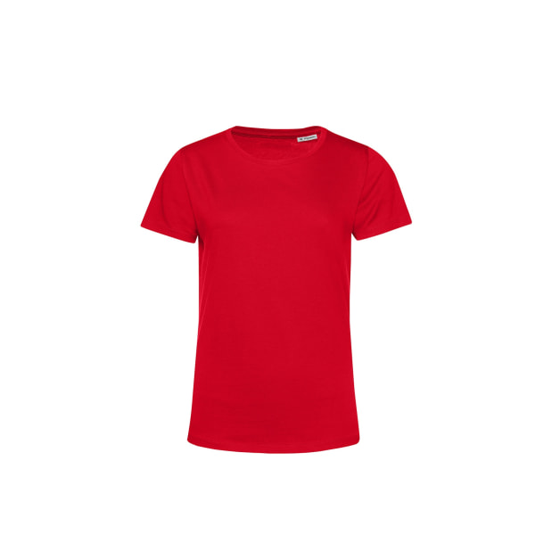 B&C Dam/Dam E150 Ekologisk kortärmad T-shirt XL Röd Red XL