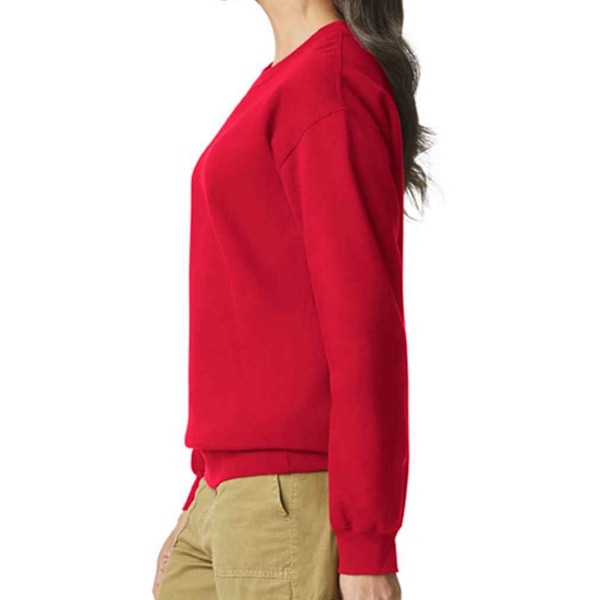 Gildan Softstyle Midweight Sweatshirt M Röd Red M