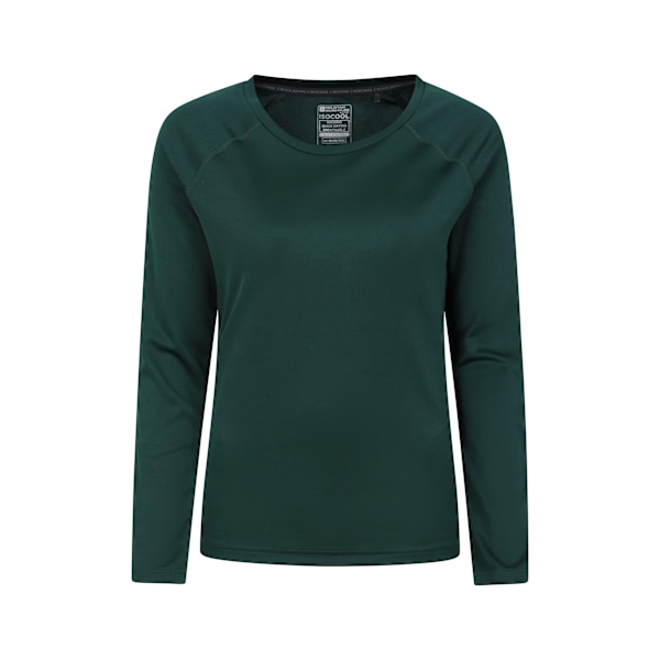 Mountain Warehouse Dam/Damer Endurance Långärmad Topp 10 Dark Green 10 UK