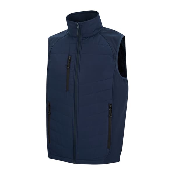 Regatta Herr Full Zip Gilet XL Marinblå/Ask Navy/Ash XL