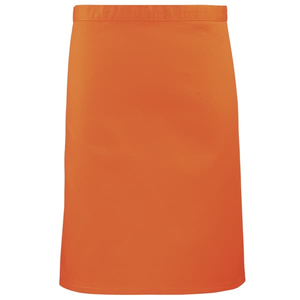 Premier Dam/Kvinnors Midjeklänning Förkläde (2-pack) En Storlek Orange Orange One Size