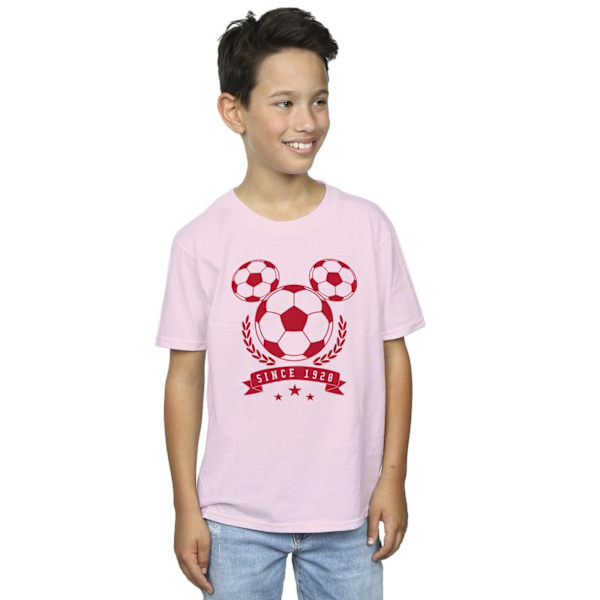 Disney Boys Mickey Football Head T-Shirt 12-13 år Babyrosa Baby Pink 12-13 Years