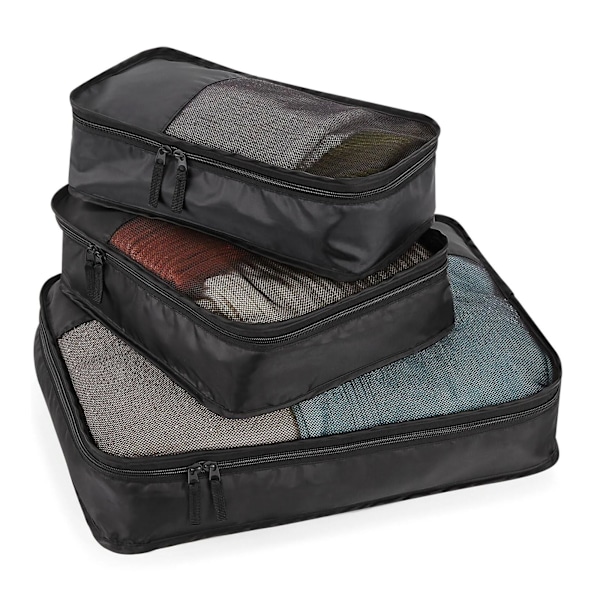 Bagbase Escape Packningskub Set (2-pack) One Size Svart Black One Size
