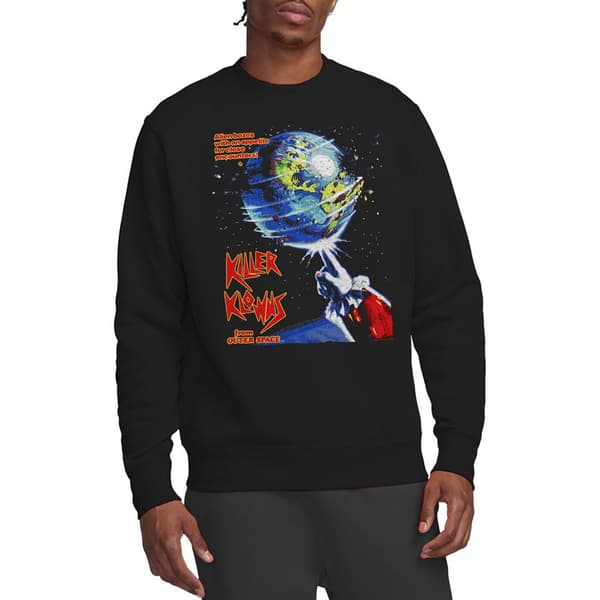 Killer Klowns From Outer Space Unisex Vuxen Invaders Sweatshirt Black XXL