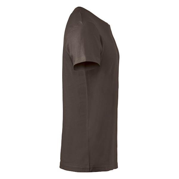 Clique Herr Basic T-Shirt M Mörk Mocka Dark Mocha M