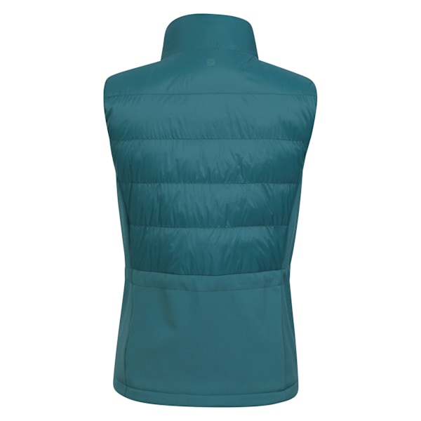 Mountain Warehouse Womens/Ladies Turbine Hybrid Gilet 12 UK Tea Teal 12 UK