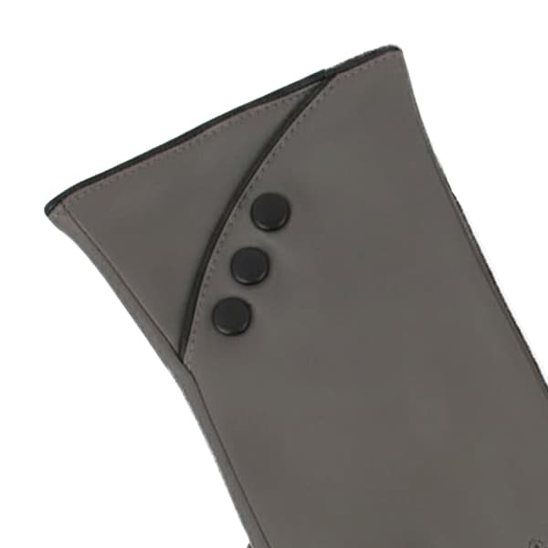 Eastern Counties Leather Caroline Läderhandskar för damer Grey/Black M