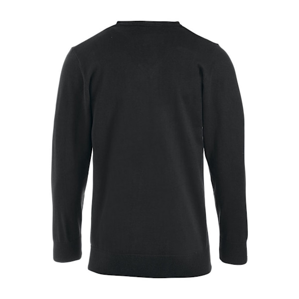 Clique Herr Aston Stickad V-ringad Sweatshirt S Svart Black S