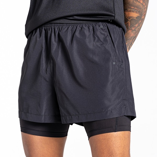 Dare 2B Recreate II 2-i-1 Shorts L Svart Black L