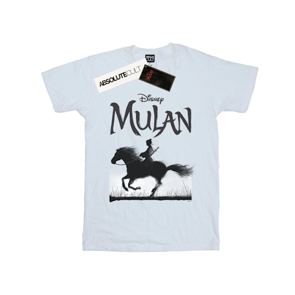 Disney Boys Mulan Movie Mono Horse T-Shirt 3-4 år Vit White 3-4 Years