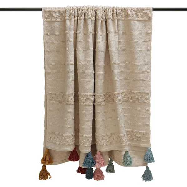 Furn Throw One Size Flerfärgad/Beige Multicoloured/Beige One Size