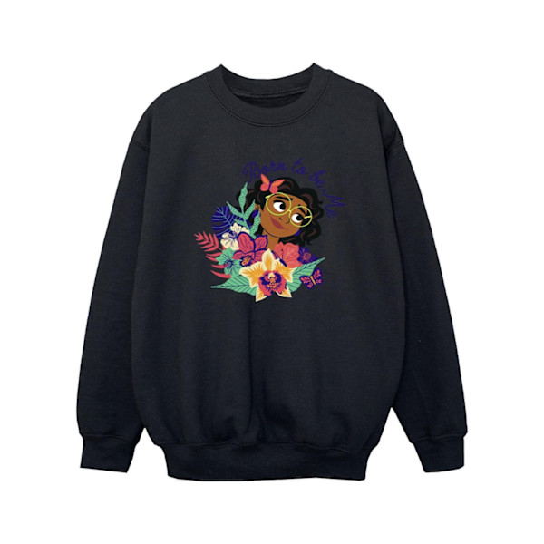 Disney Girls Encanto Born To Be Me Sweatshirt 12-13 År Svart Black 12-13 Years