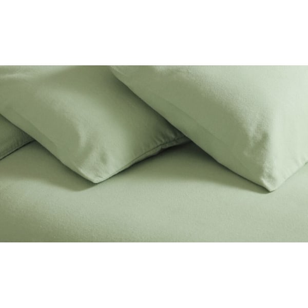 Belledorm Polycotton Extra Deep Fitted Sheet Superking Apple Grön Apple Green Superking