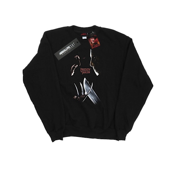 A Nightmare On Elm Street Herr Freddy Vs Jason Sweatshirt XXL B Black XXL