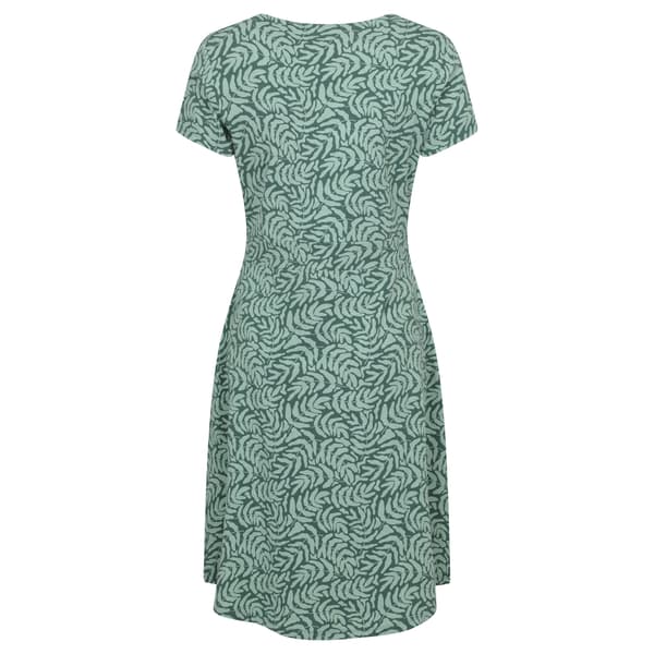 Mountain Warehouse Dam/Dam Orchid Leaf UV Midiklänning 18 U Khaki Green 18 UK