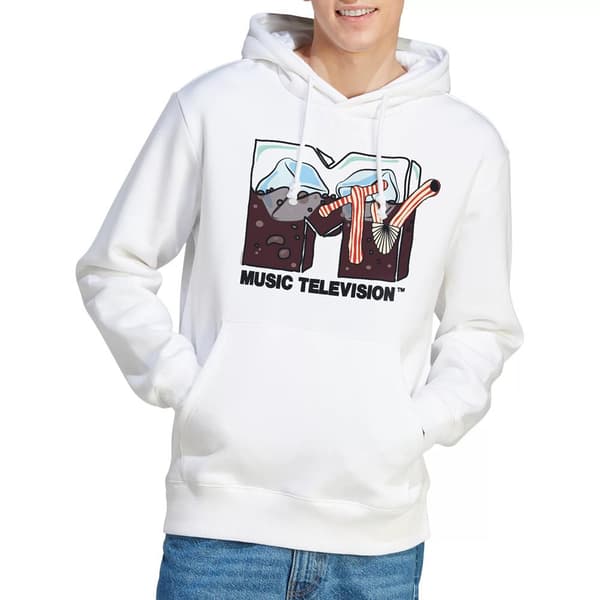 MTV Herr Soda On Ice Hoodie S Vit White S