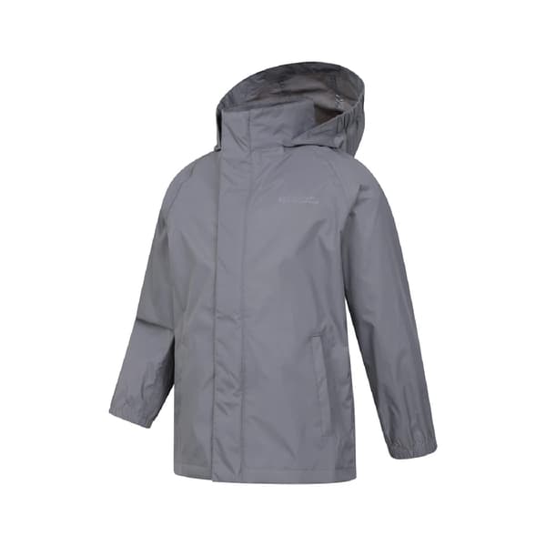 Mountain Warehouse Pakka II Vattentät Jacka för Barn/Ungdom 9- Grey 9-10 Years