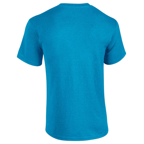Gildan Herr Heather Heavy T-Shirt XXL Safirblå Heather Sapphire Blue Heather XXL