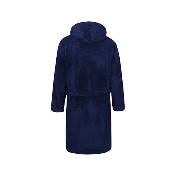 Duke Herrarnas D555 Newquay Huvad Kingsize Morgonrock 4XL Marinblå Navy 4XL