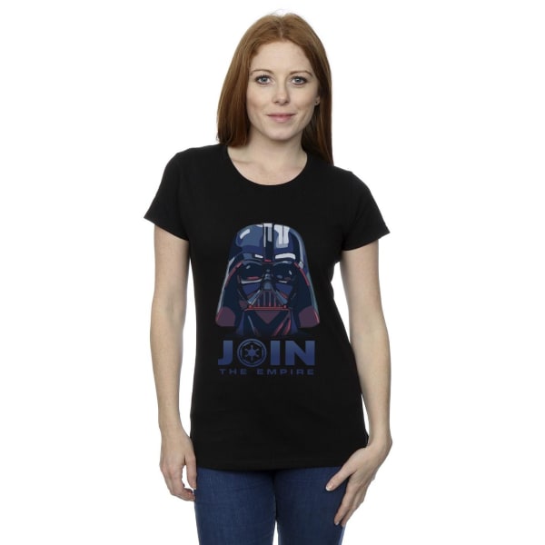 Star Wars: A New Hope T-shirt bomull för dam/dam L Svart Black L