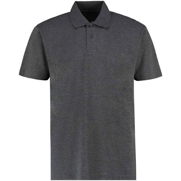 Kustom Kit Herr Workforce Regular Polotröja XL Mörkgrå Marl Dark Grey Marl XL