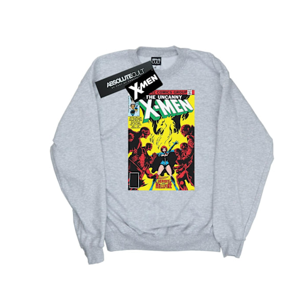 Marvel Mens X-Men Phoenix Black Queen Sweatshirt 3XL Sports Grå Sports Grey 3XL