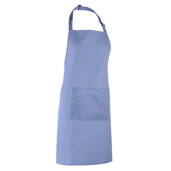 Premier Dam/Kvinnors Färger Bip Förkläde Med Ficka / Arbetskläder Mid Blue One Size