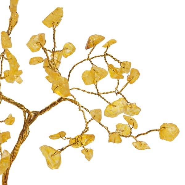 Ädelstensträd - Citrin En Storlek Gul Yellow One Size