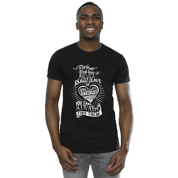 Harry Potter T-shirt för män The Ones That Love Us XL Svart Black XL