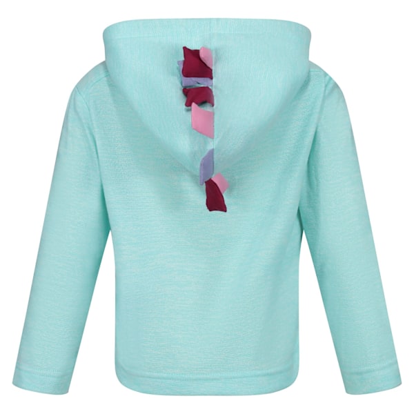 Regatta Baby Girls Greta Gris Marl Hoodie 2-3 år Aruba Blå Aruba Blue 2-3 Years