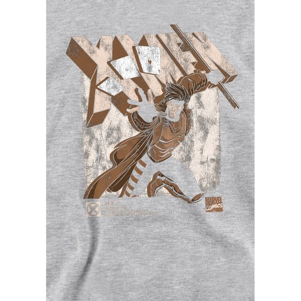 X-Men Barn/Kids Info Gambit Pull Over Hoodie 5-6 år Ath Athletic Heather 5-6 Years