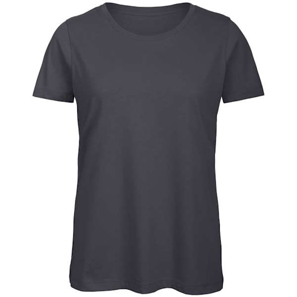 B&C Dam/Dam Organic T-Shirt S Mörkgrå Dark Grey S